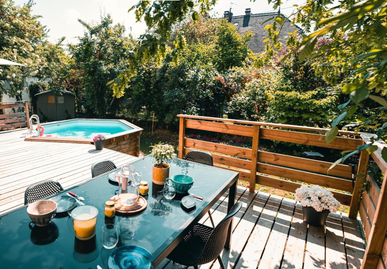 Le Serenite - T3 En Maison De Ville Avec Piscine Annecy Bagian luar foto